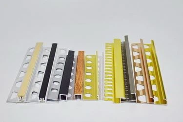 Indonesian customer customized aluminum strips for ceramic tiles Indonesian customer customized aluminum strips for ceramic tiles